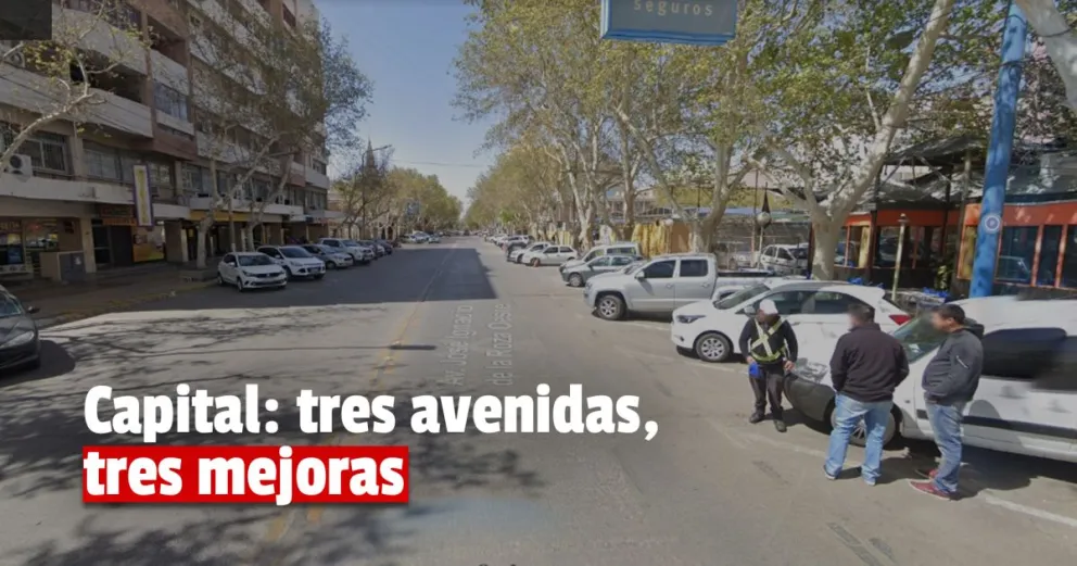 Mejorarán y repavimentarán tres avenidas importantes de Capital