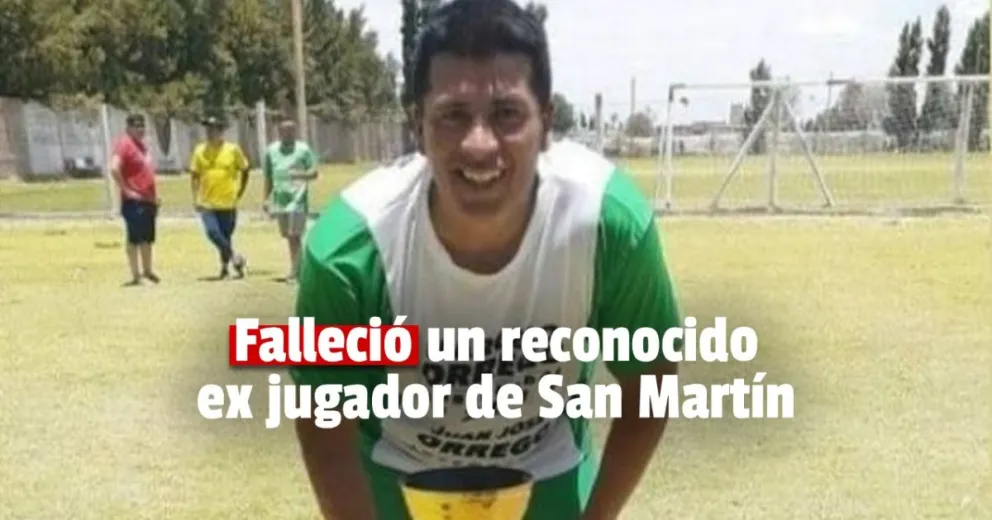Dolor en las redes por fallecimiento de un querido ex jugador de San Martín