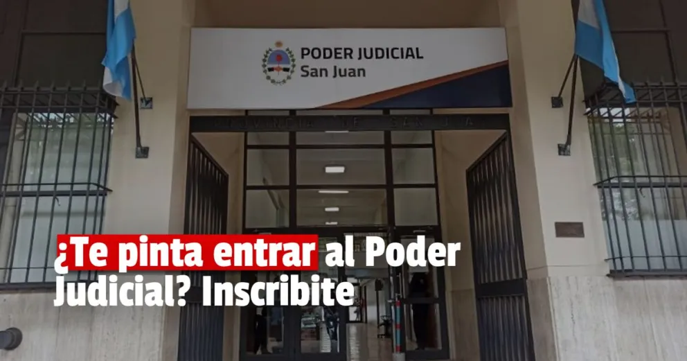 Abrieron las inscripciones para el concurso de ingreso al Poder Judicial 