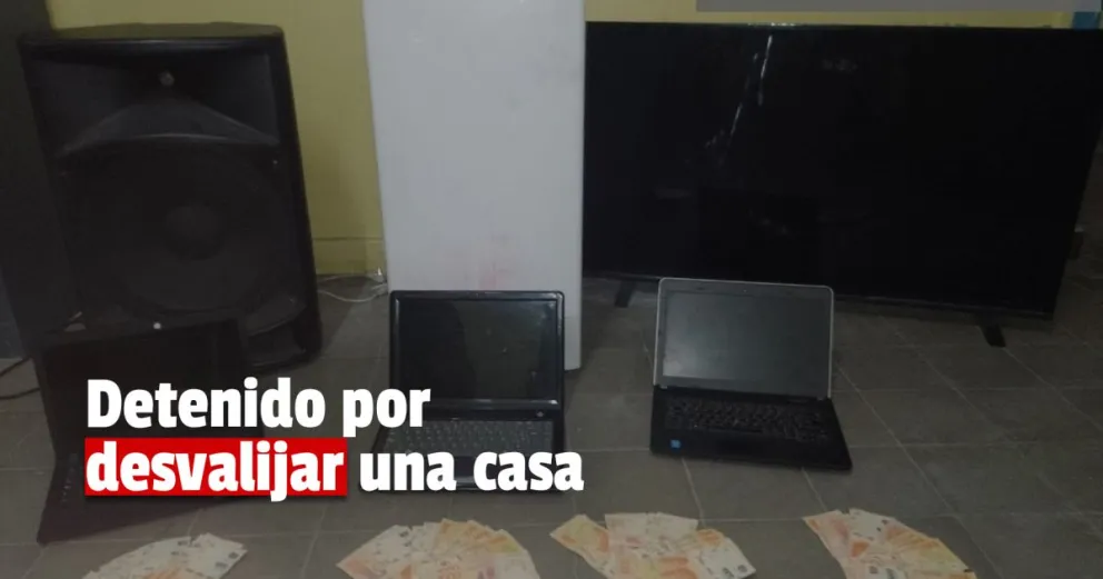 Cayó un peligroso delincuente en Capital