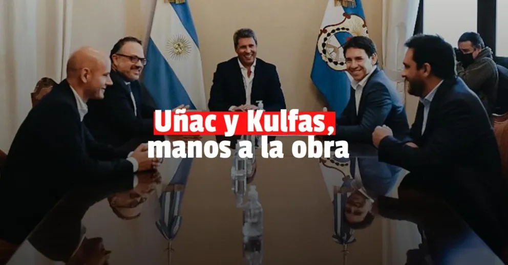 Uñac recibió a Matías Kulfas
