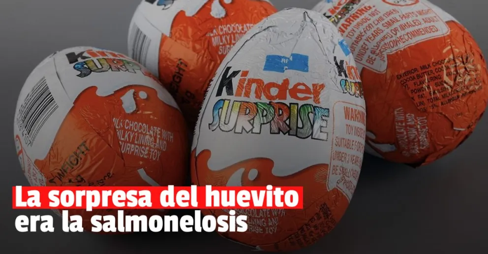 Registraron 150 casos de salmonelosis por huevos de chocolate contaminados