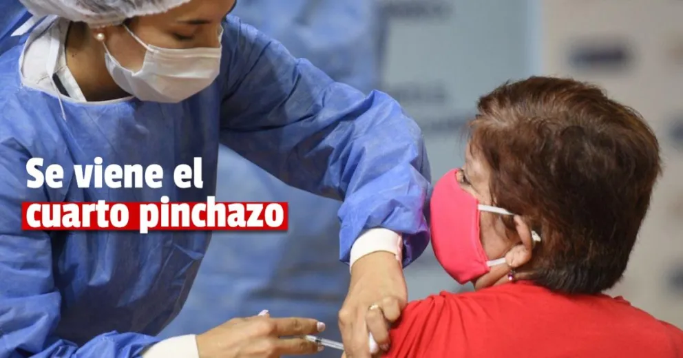 Se aplicará la cuarta dosis para mayores de 50 años