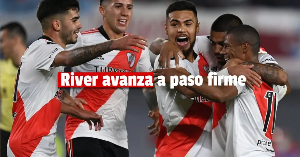 River venció a Fortaleza y lidera su grupo en la Copa Libertadores