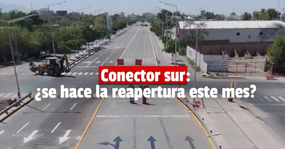 Aseguran que el conector sur listo para fines de abril