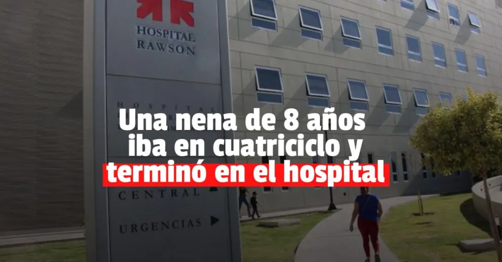 Una nena hospitalizada tras chocar en un cuatriciclo 