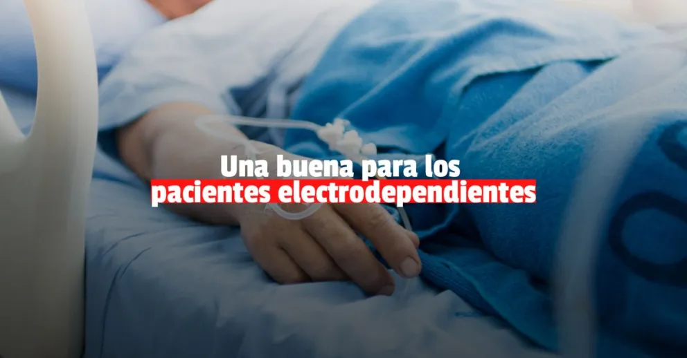 Se adquirirán nuevos equipos para pacientes electrodependientes