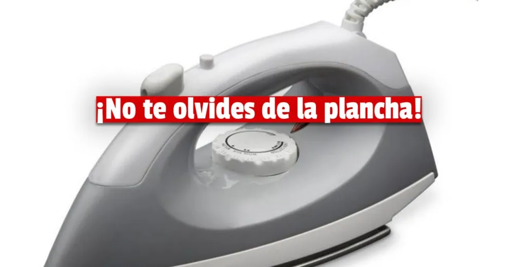 Dejó la plancha enchufada y cuando volvió su casa estaba incendiada