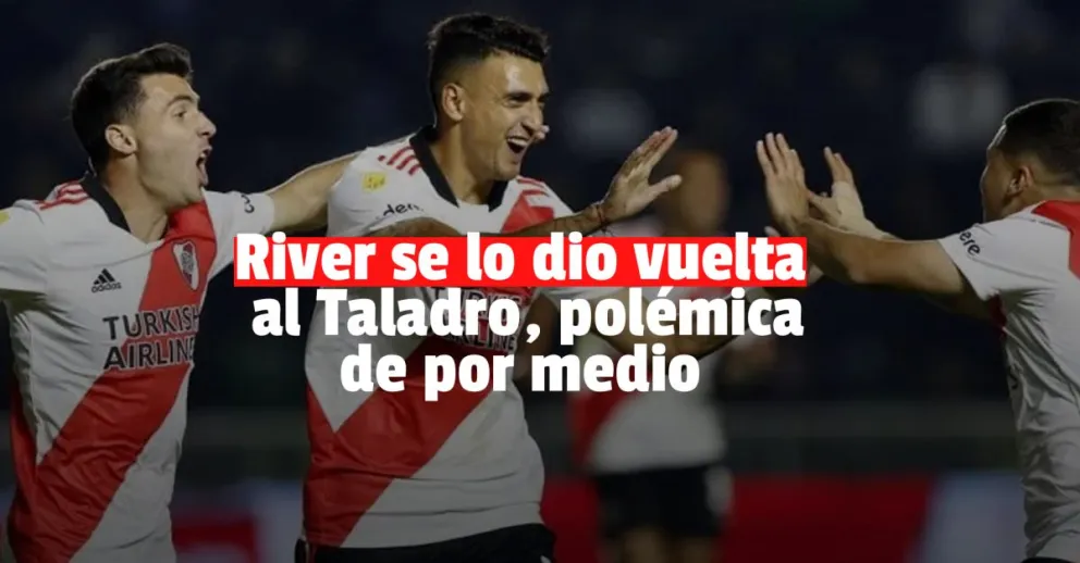 River arrancó perdiendo y lo dio vuelta, con polémica incluida 