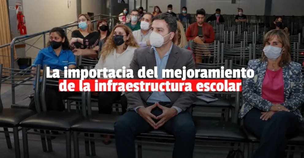 Brindaron una charla  informativa sobre el programa de mejoramiento de  Infraestructura Escolar