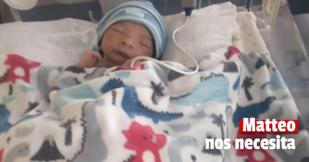 Juntan donaciones para un bebé recién nacido que debe ser operado de urgencia 