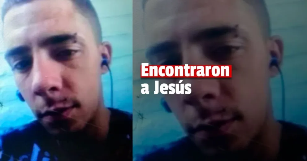 Apareció el joven que era intensamente buscado