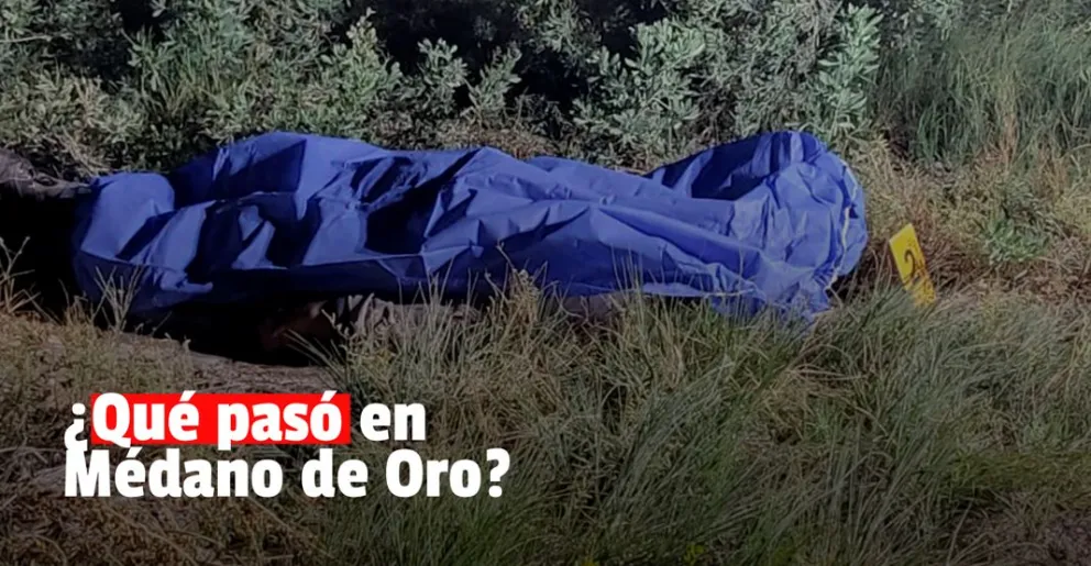 Crimen en Médano de Oro: se conocieron más detalles 