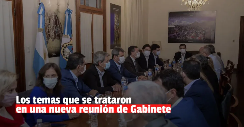 Reunión de Gabinete: se puso el foco en la continuidad de la cercanía con la sociedad