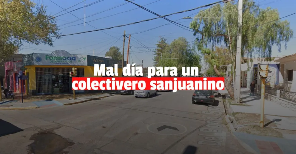 Un colectivero impactó contra un árbol y no hubo heridos de gravedad 