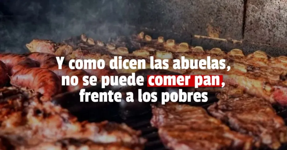 Denunció a su vecino porque "hace asado todos los días"