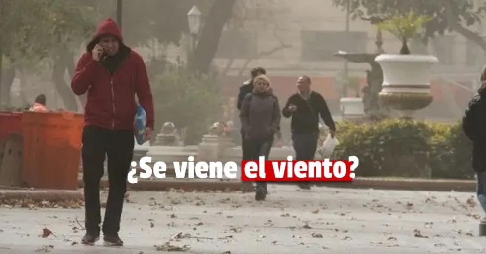 Ingresa el viento sur este miércoles