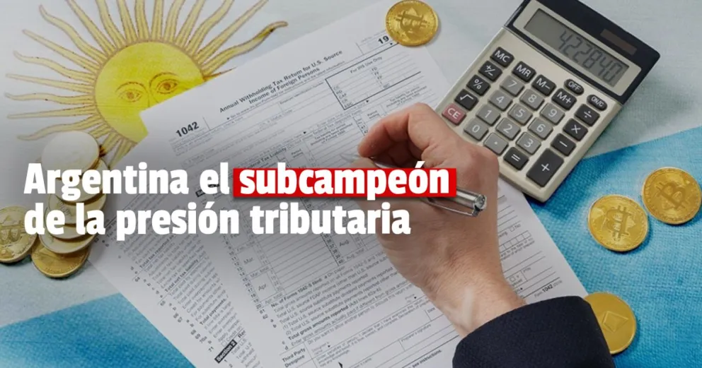 Argentina es el segundo país con mayor carga impositiva de América Latina
