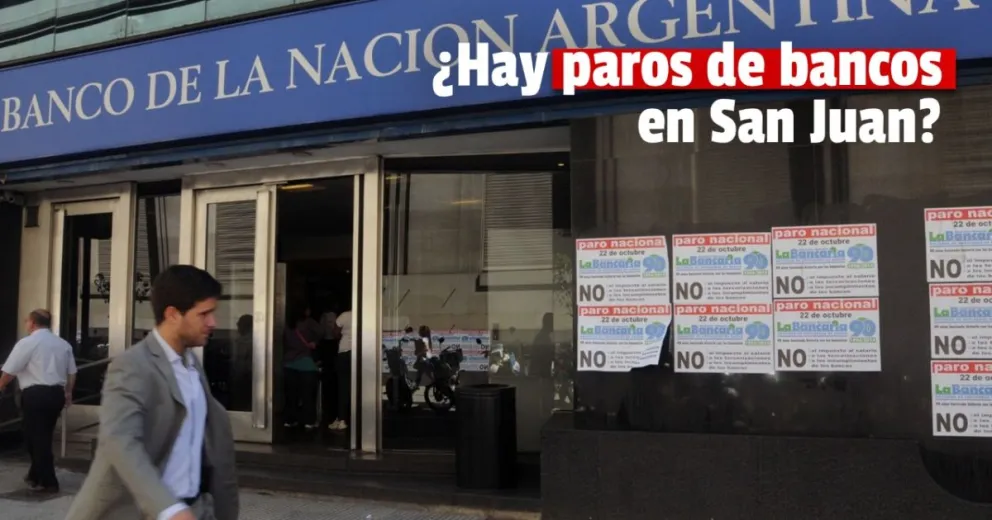 Bancarios convocan a un paro nacional el próximo jueves 28 de abril