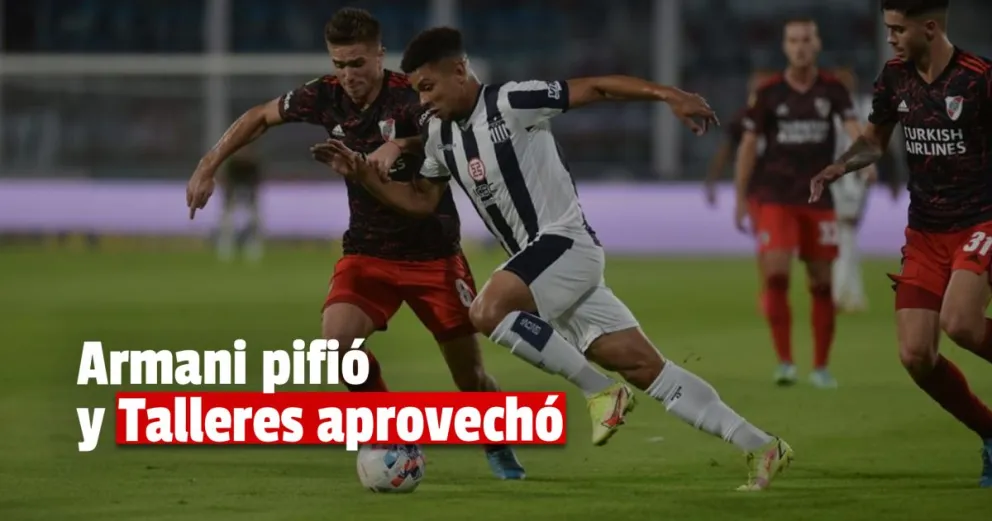 River perdió y no pudo acercarse a Racing