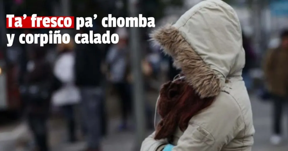 Este viernes se palpita el invierno