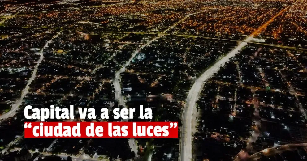 Aprobaron una inversión de casi 50 millones para el alumbrado público en Capital