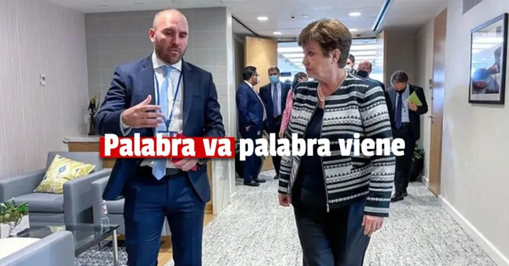 Tras la reunión con Georgieva, Martín Guzmán ratificó las metas