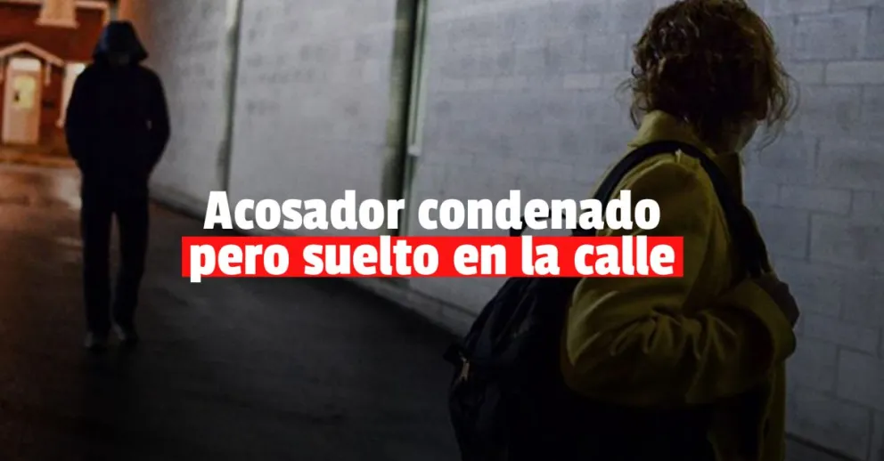 La perseguió al salir del trabajo y la amenazó: fue condenado pero no irá preso