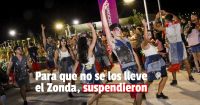 Suspendieron actividades en el Costanera y en varios departamentos por el viento Zonda