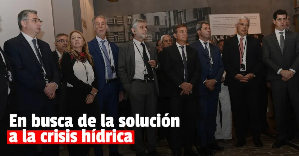 Sergio Uñac llegó a Israel en una misión para buscar soluciones contra la crisis hídrica