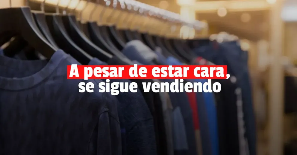 La venta de indumentaria en comercios minoristas creció un 22,8% en marzo