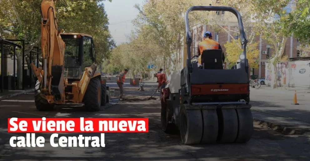 Comenzó la obra de repavimentación de calle Ignacio de la Roza