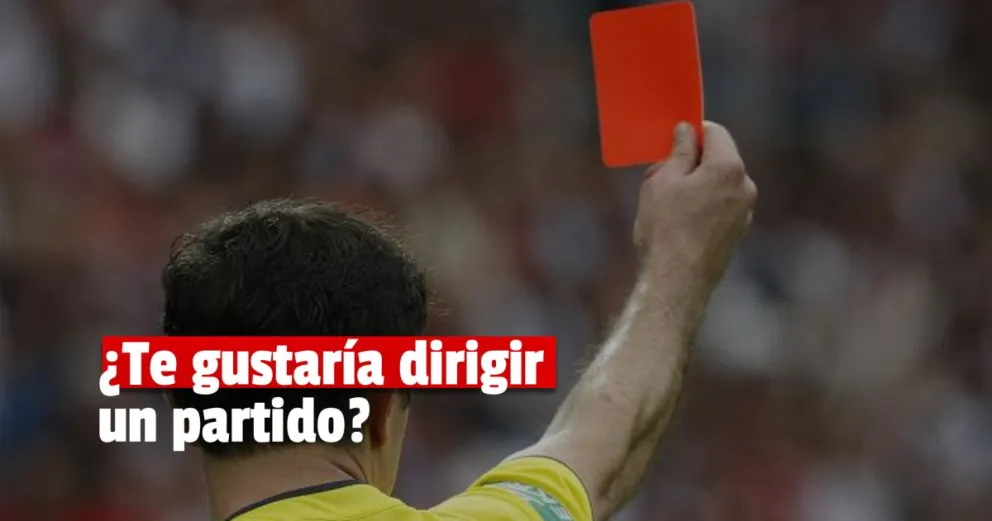 Comienza la inscripción para ser árbitro en Rivadavia