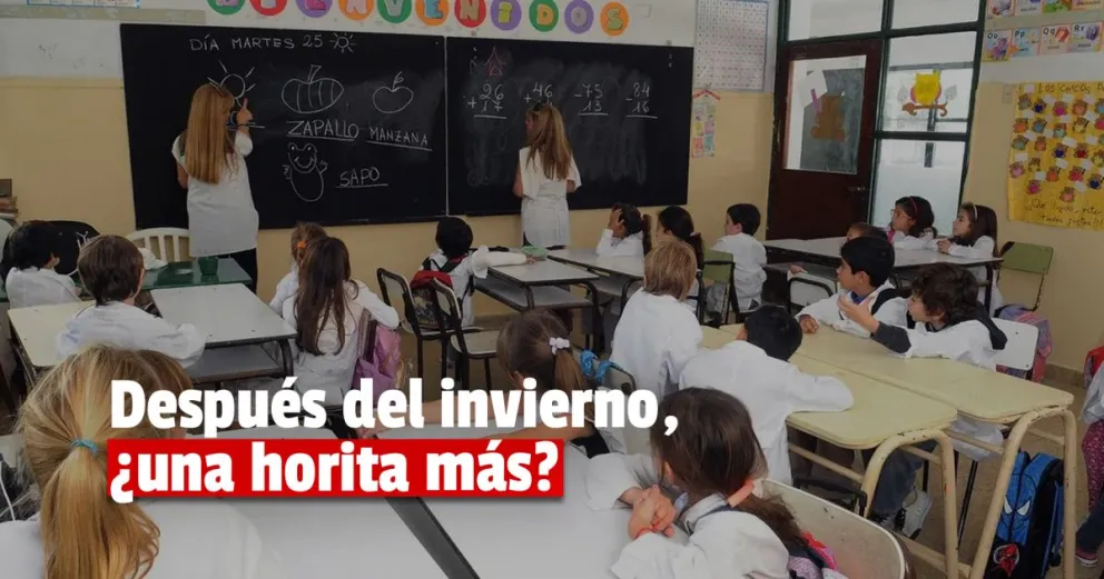 Desde Educación buscan implementar la hora extra en primaria luego del recesos invernal