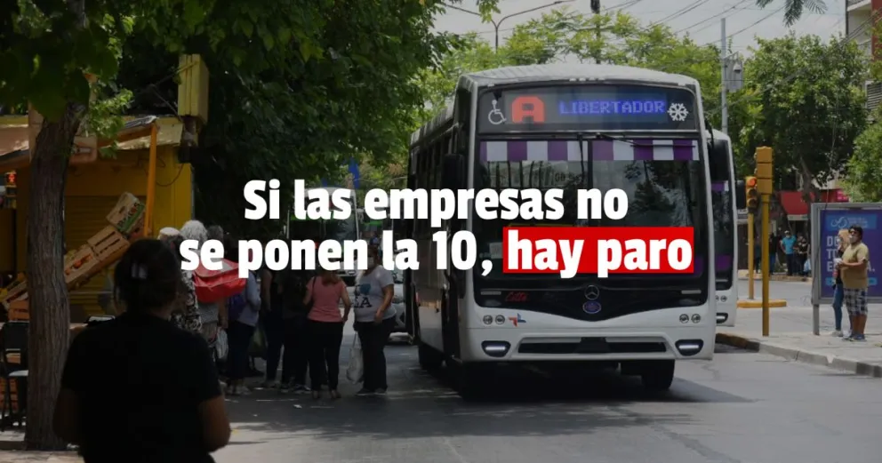 Sin novedades, sigue en pie el paro de colectivos para este martes