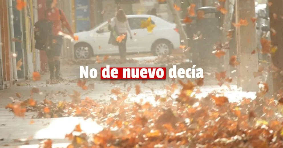 Emitieron un alerta por fuerte viento Zonda