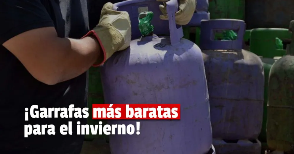 San Juan tiene las garrafas más baratas 