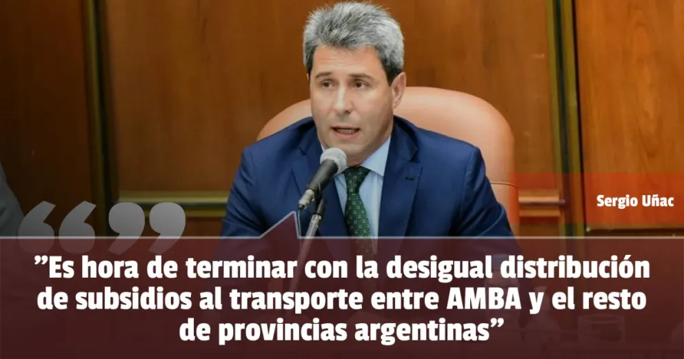 Sergio Uñac habló por el paro de colectivos que se realizó en la provincia