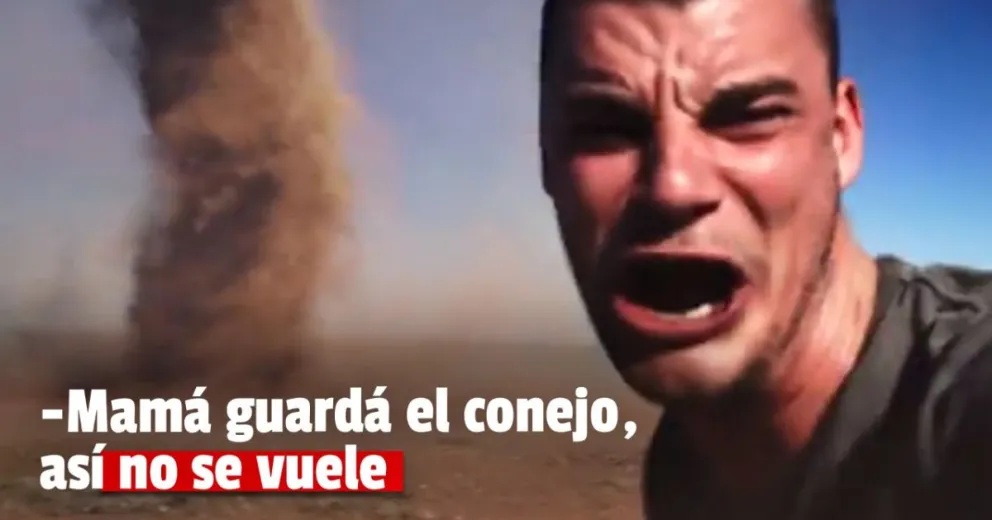 El zonda llegó  ¡Y hay memes!