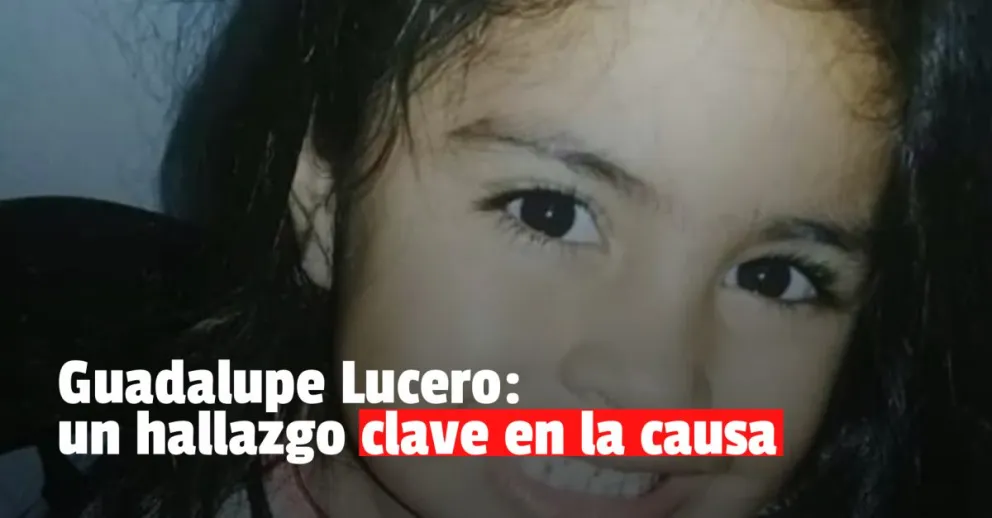 Encontraron ropa y huesos en la zona donde buscan a Guadalupe Lucero