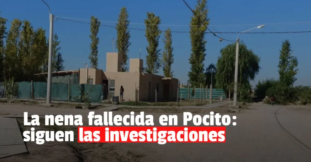 Nena fallecida en Pocito: se hará un trabajo integrador para conocer los detalles