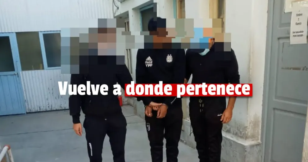 Detienen en Chimbas a un prófugo del Servicio Penitenciario Provincial 