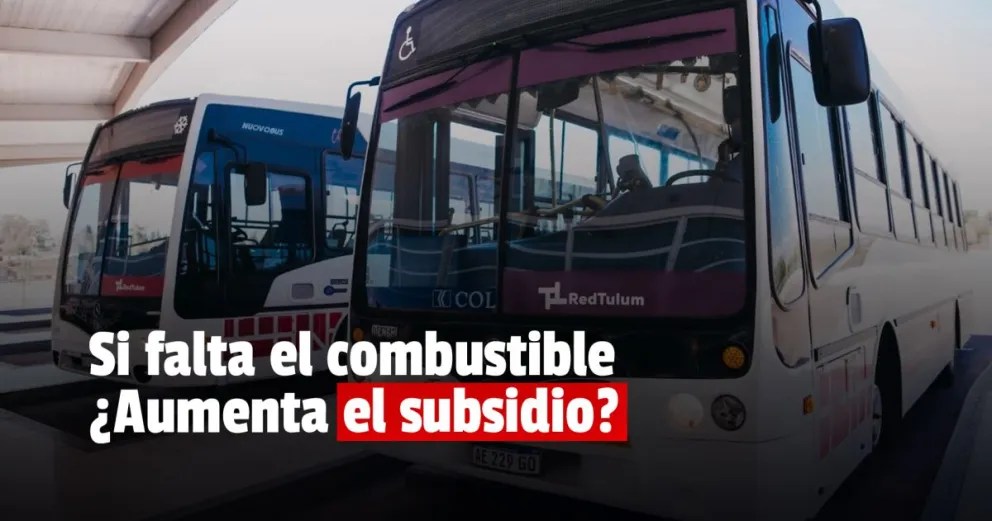 Transporte: se evalúa un reajuste de los subsidios