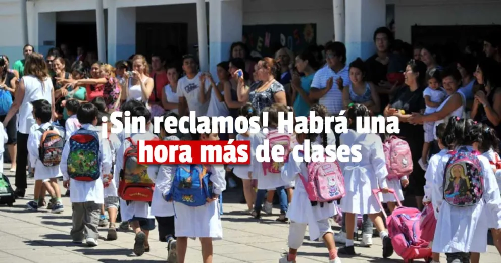 Alumnos de zonas alejadas tendrán una hora extra de clases