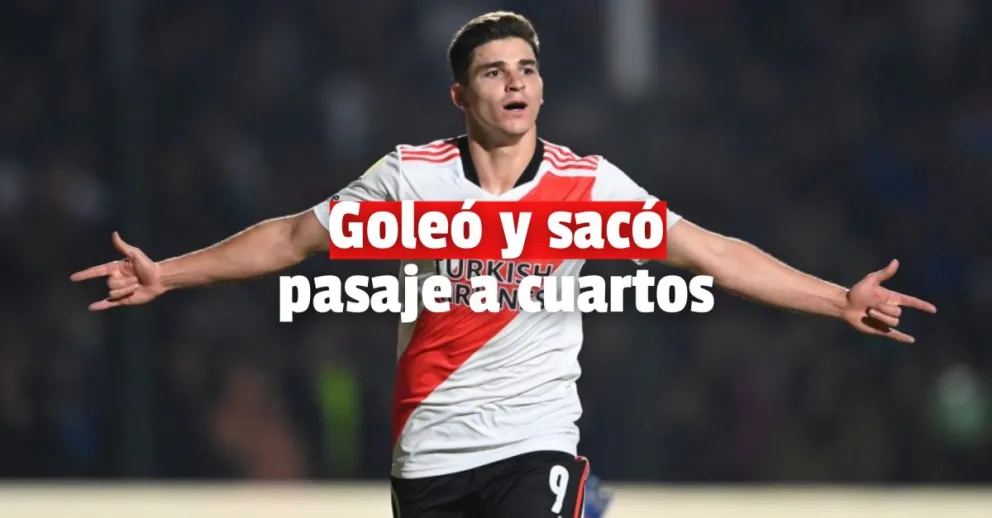 River se clasificó con una fiesta de goles: 7-0 a Sarmiento en Junín