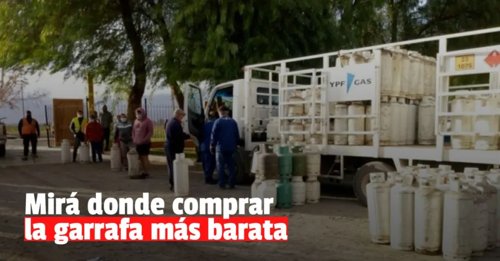 Este es el cronograma para mayo de los operativos de garrafa subsidiada