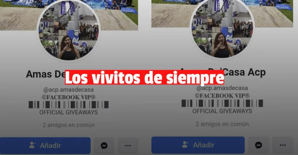 Ama de Casas denunció que estafan a través de un Facebook trucho de la asociación 