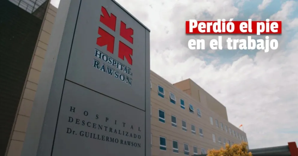 Un accidente laboral dejó una persona muy herida