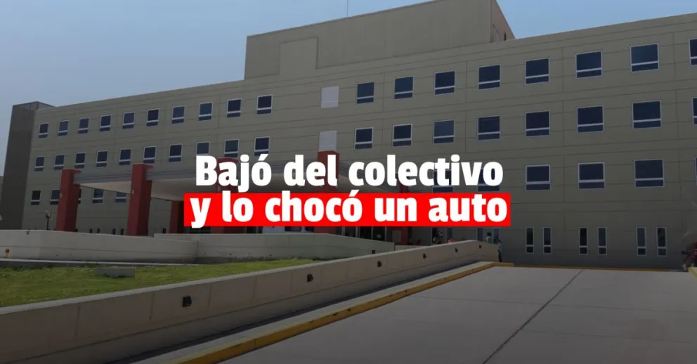 Un niño fue atropellado tras bajarse de un colectivo