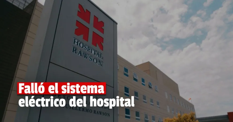 El Hospital Rawson tuvo un fallo en el sistema eléctrico en horas de la madrugada